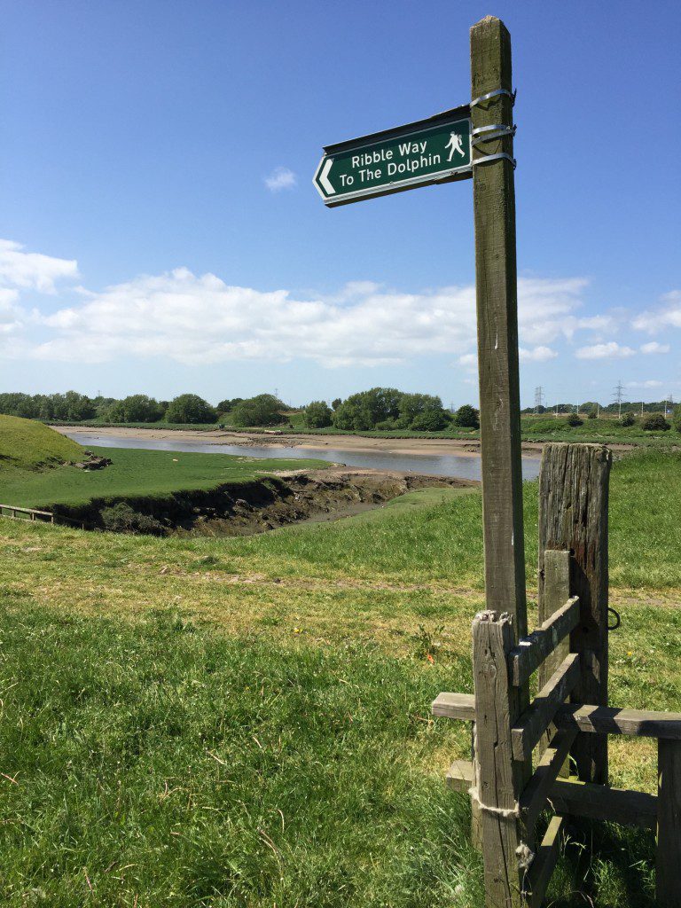 STAGE 2 – PRESTON to the start of the RIBBLE WAY